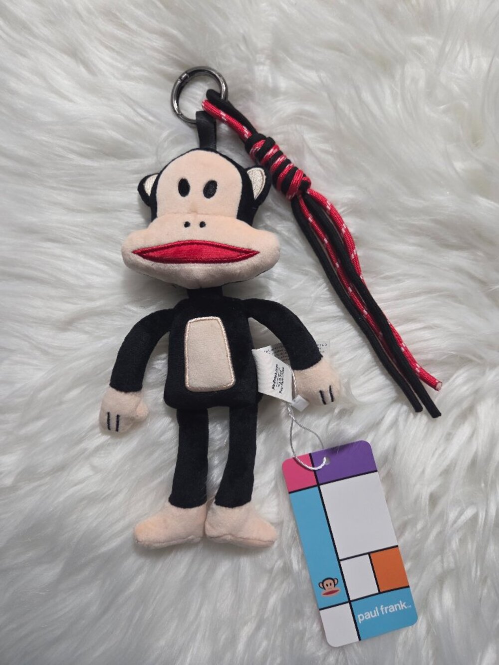 Paul Frank Julius Monkey Plush Keychain